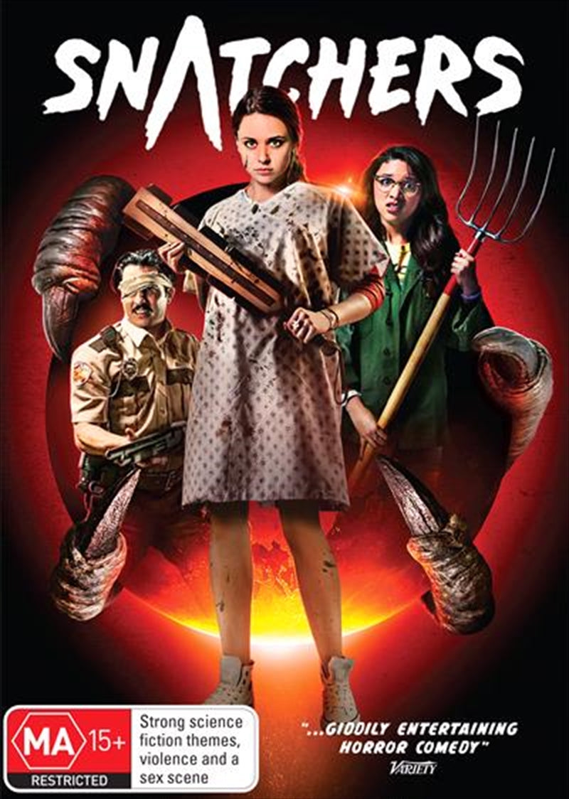 Snatchers DVD - Horror Comedy Adventure about Alien Pregnancy and Self-Worth