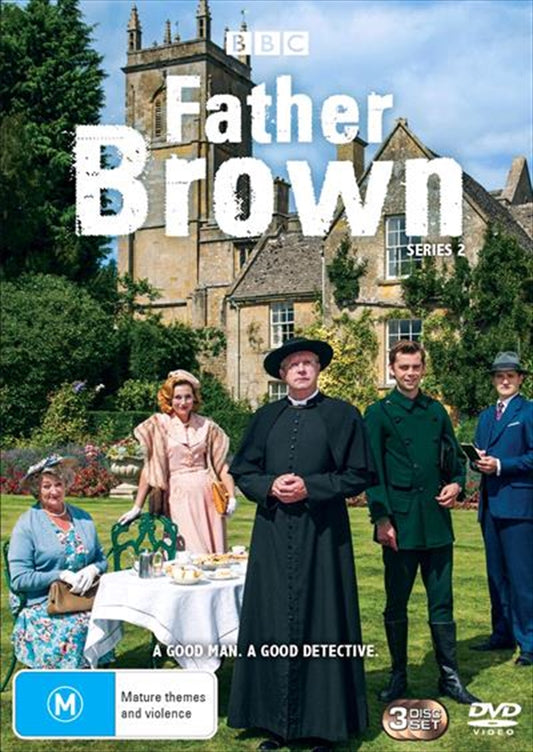 Father Brown - Series 2 DVD, Mystery, Detective, Exorcism, 4 Discs
