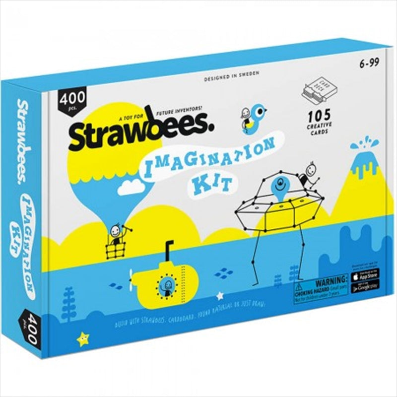 Imagination Kit 400 Pcs - Storytelling & Problem-Solving Challenges, Ages 6+