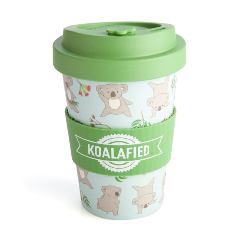 Koala Eco To Go Bamboo Travel Cup 470ml with Anti Spill Lid