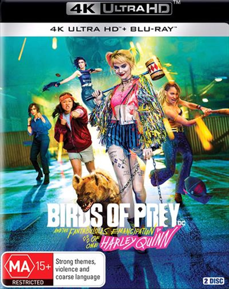 Birds Of Prey | Blu-ray + UHD - Harley Quinn, Black Canary, Huntress, Cassandra Cain