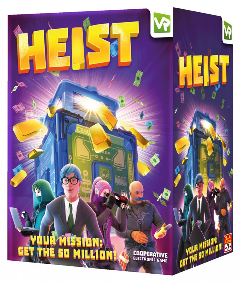 Heist Co-operative Game for 2-4 Players, Ages 7+, 5 Difficulty Levels