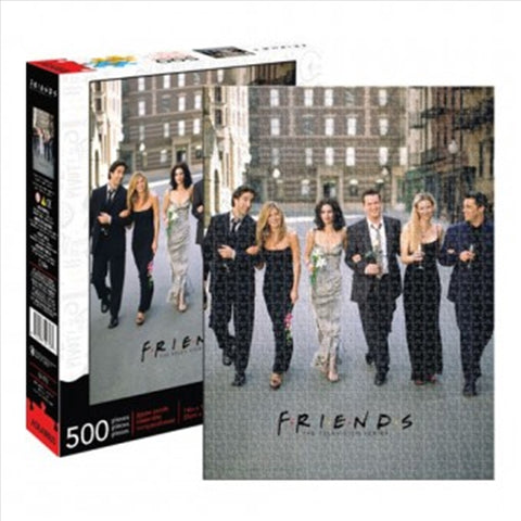 Friends Wedding 500 Piece Puzzle - Enjoy Piecing Together the Gang Dressed Up - SuperSaverAU - view 1