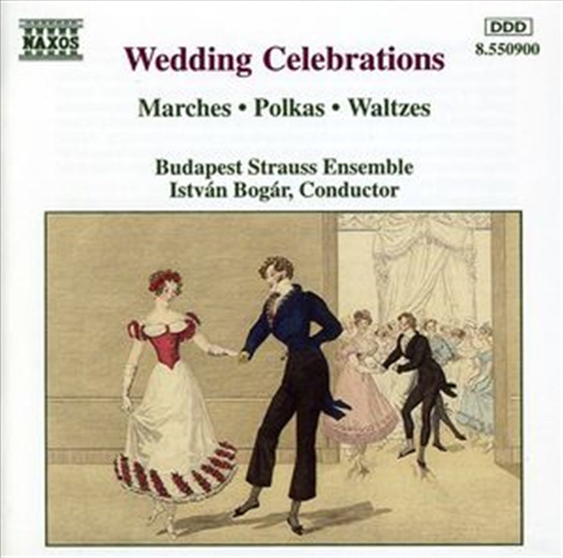 CD Album: Wedding Celebrations with Marches, Polkas, and Waltzes