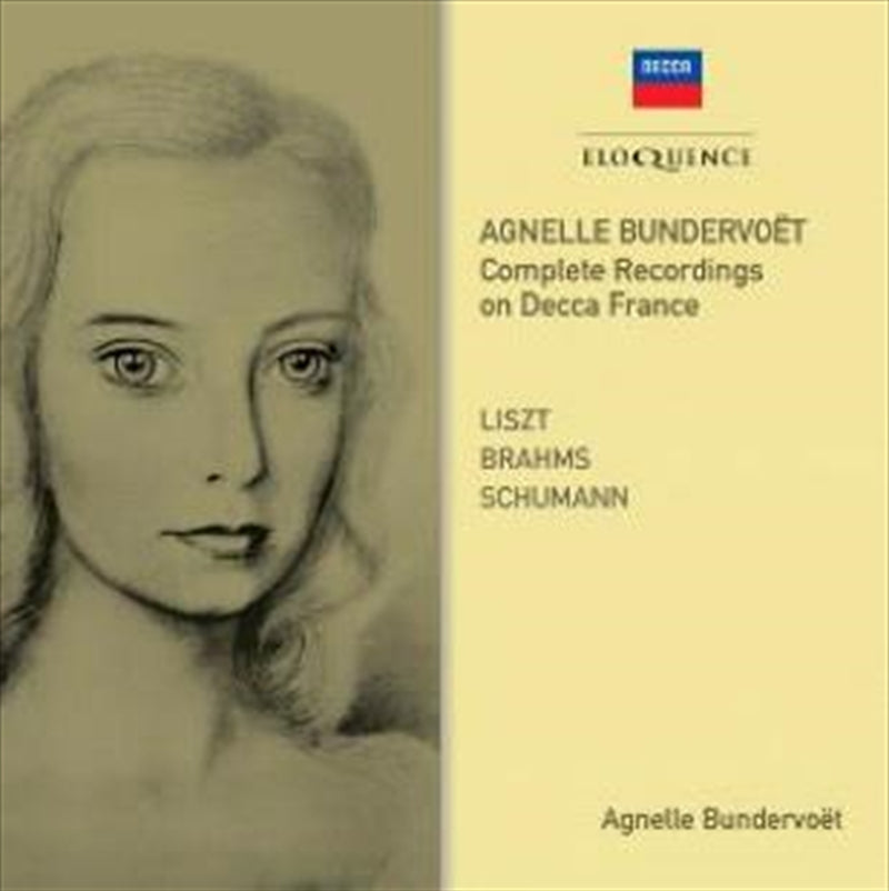Agnelle Bundervoet Comp Recor CD Album - Classical Music