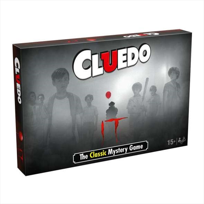 IT Cluedo Board Game - Ages 15+, Derry Locations, Pennywise Mystery