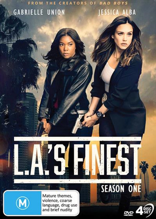 LA's Finest - Season 1 DVD, Action-Packed Detective Series, 1 Disc