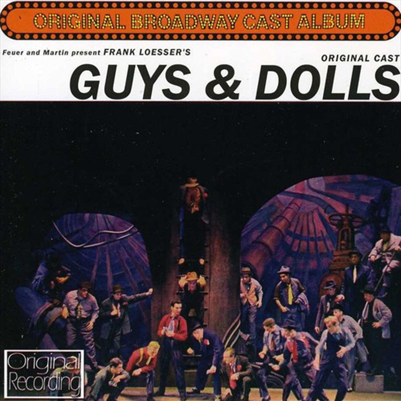 Guys And Dolls Soundtrack CD Album - Classic Musical Hits