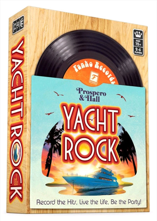 Yacht Rock Board Game - Fun Party Game for Music Lovers