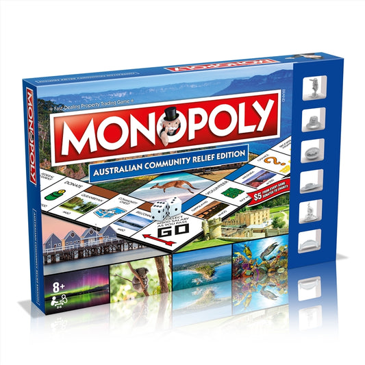 MONOPOLY Australian Community Relief Edition - Support Local Communities