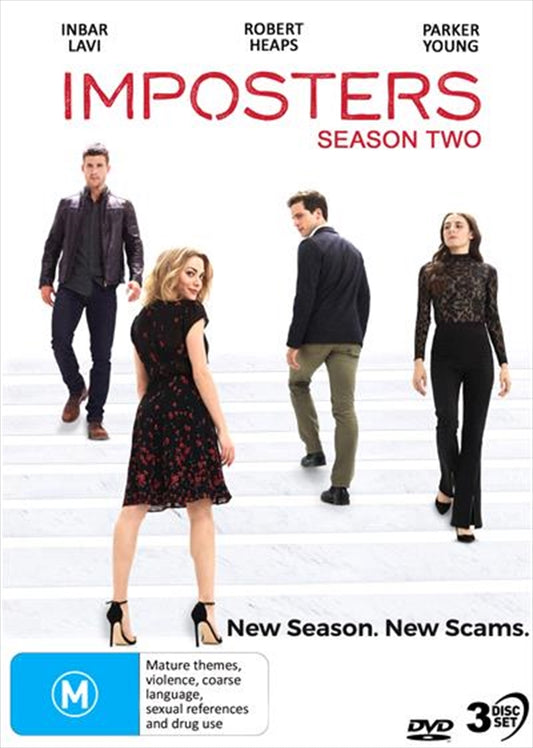 Imposters - Season 2 DVD, Witty Comedy with Inbar Lavi, 100% Rotten Tomatoes