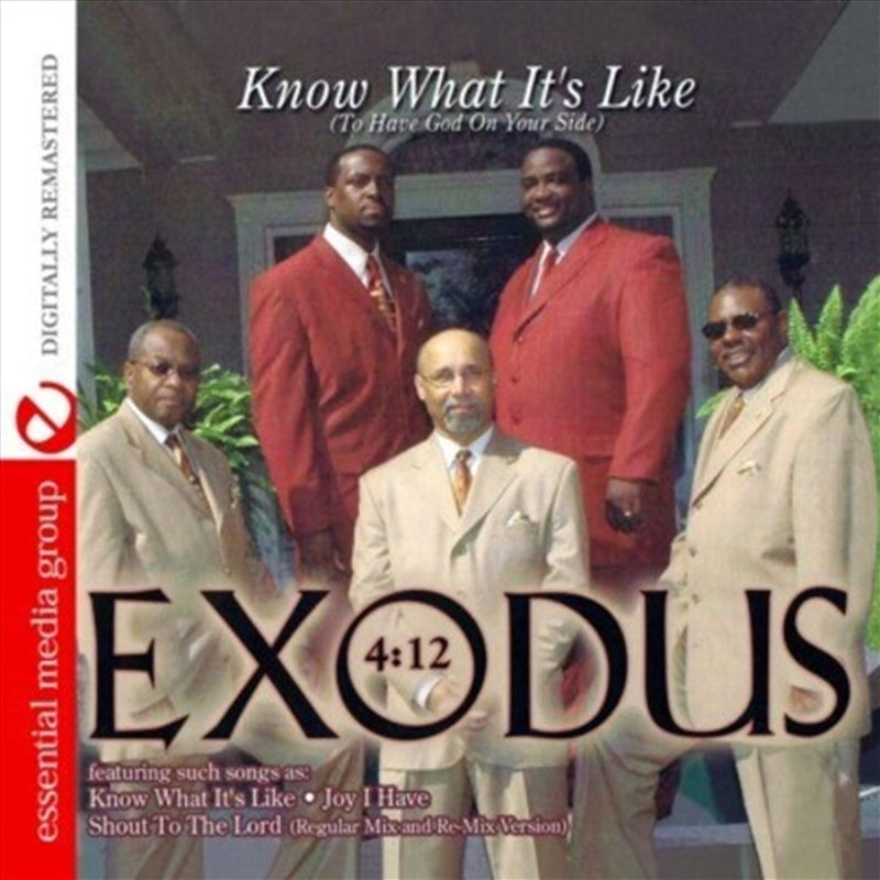 Know What Its Like CD Album - Exodus 4:12