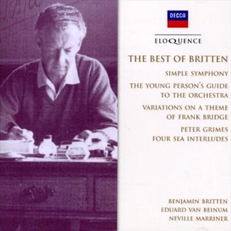 Simple Sy Young Pers Vari - Britten, Benjamin Cd Album