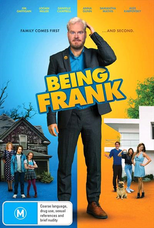 Being Frank DVD - Family Comedy about a Father's Double Life
