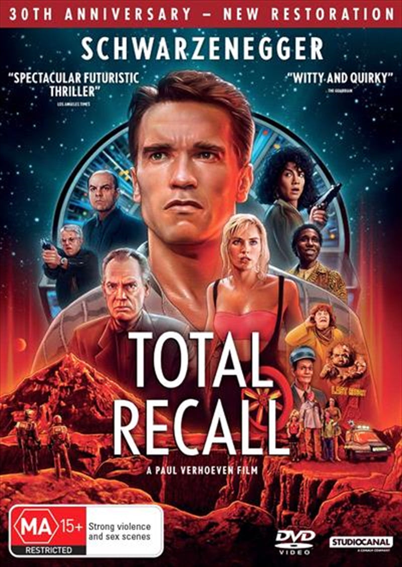 Total Recall DVD - Classics Remastered Edition