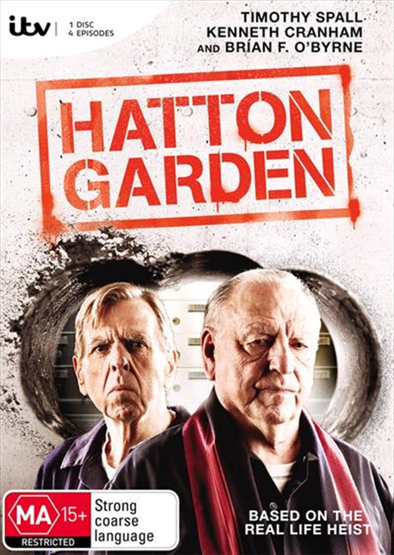 Hatton Garden DVD - Gripping Thriller on Infamous Heist, 4 Episodes