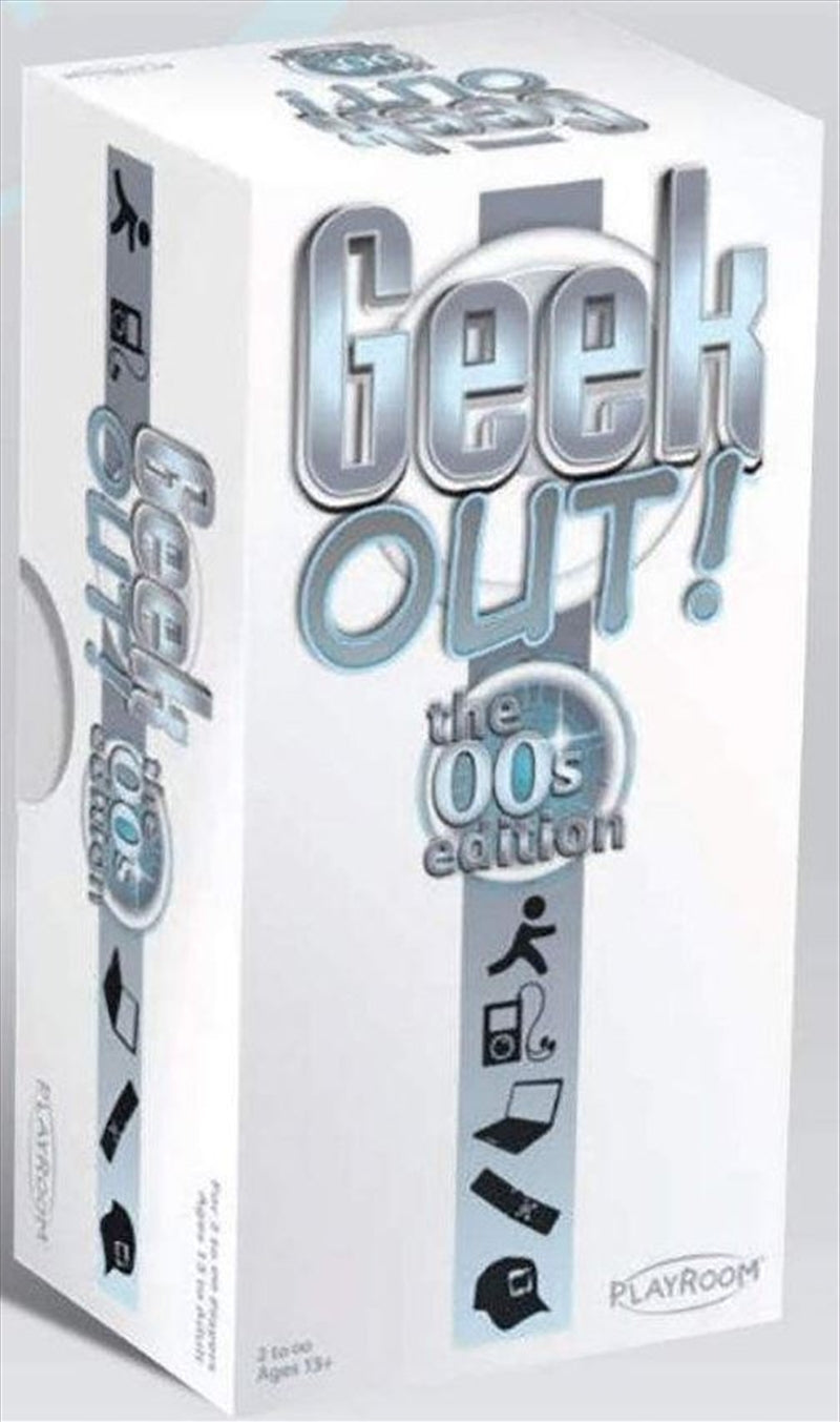 Geek Out! Card Game 00's Edition - 350 Lists, 70 Cards, 2+ Players, 30 Min Playtime - SuperSaverAU - view 1