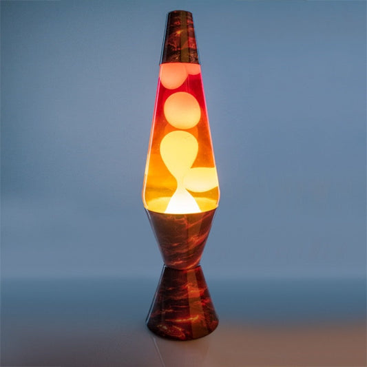 Volcano Diamond Motion Lava Lamp - Calming Visual Stimulator, Ages 6