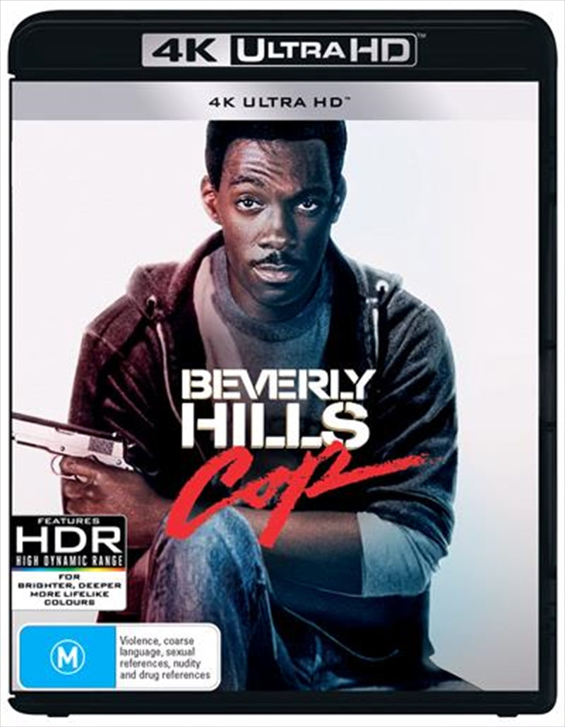 Beverly Hills Cop - Limited Edition UHD | Freewheeling Detroit Cop Film