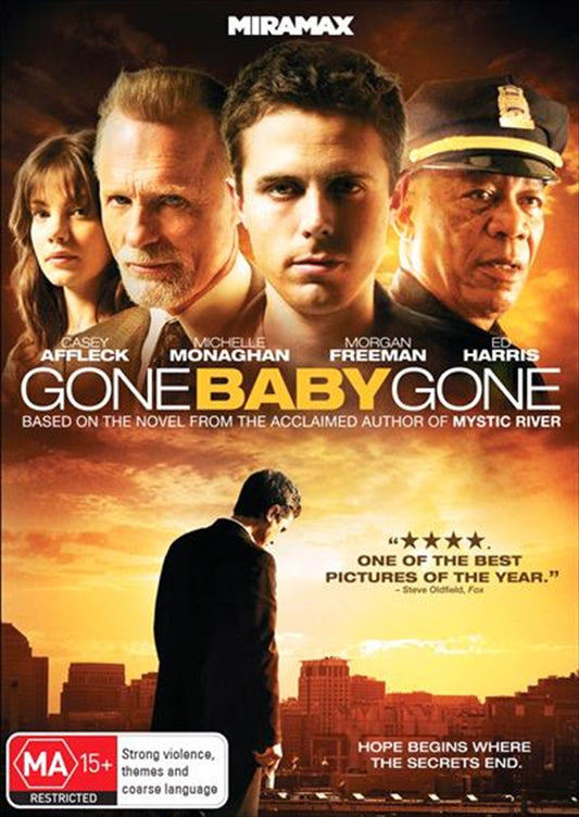 Gone Baby Gone DVD - Thrilling Kidnapping Mystery by Ben Affleck