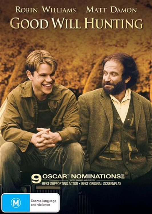 Good Will Hunting DVD - Robin Williams, Matt Damon, Ben Affleck, 1 Disc