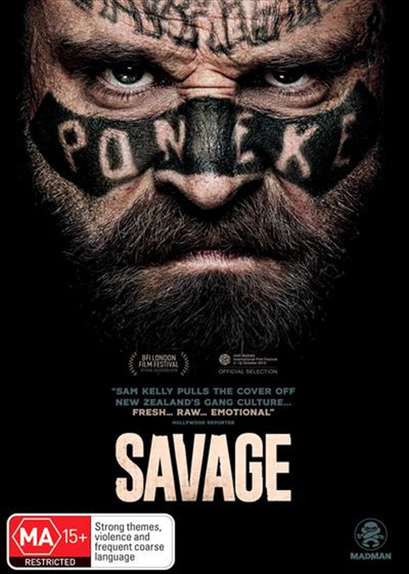 Savage DVD - A Story of Belonging and Gang Life in New Zealand