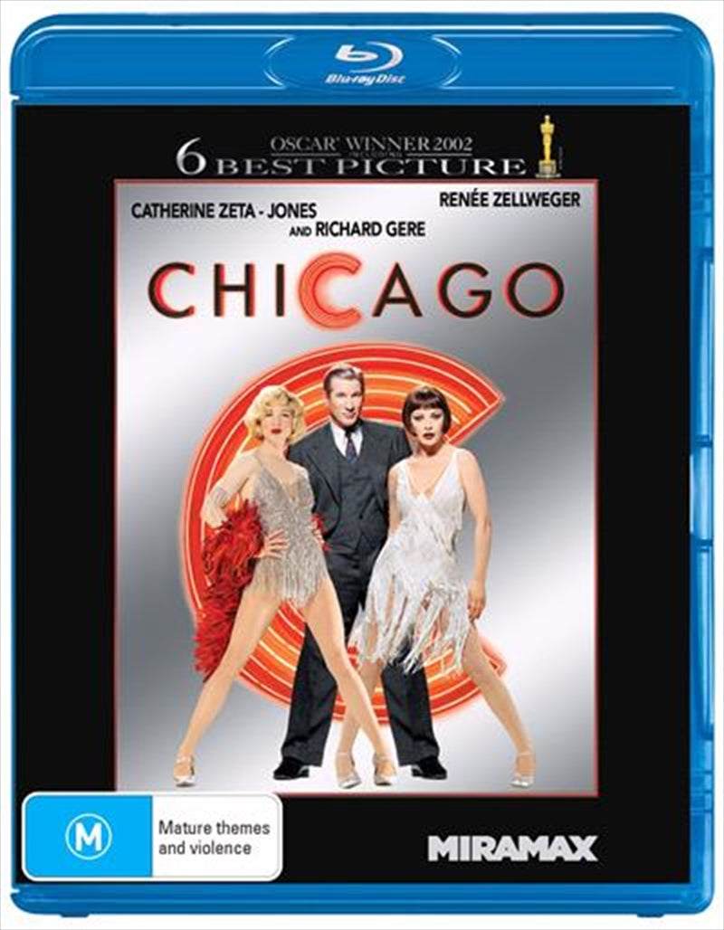 Chicago Blu-ray - Academy Award Winner, Starring Rene Zellweger & Catherine Zeta-Jones