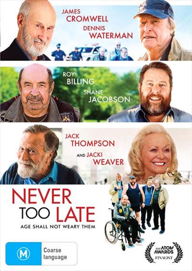 Never Too Late DVD - A Fun Escape Adventure for Seniors, 1 Unit