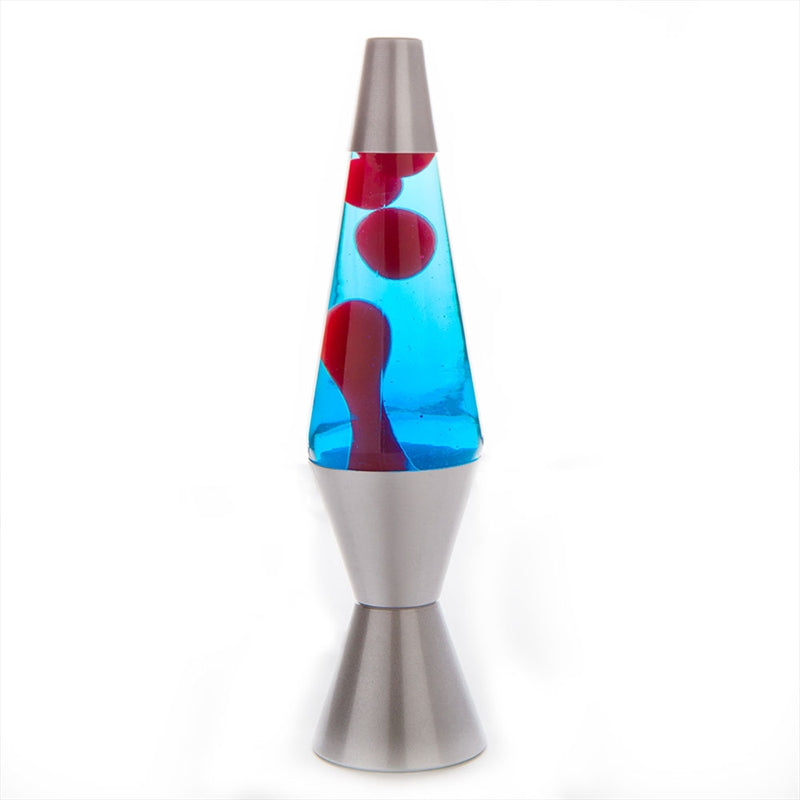 Silver/Red/Blue Diamond Motion Lamp - 20oz Bottle with Floating Wax - SuperSaverAU - view 1
