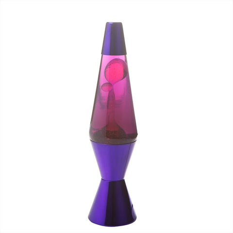 Purple/Pink Metallic Diamond Motion Lamp - 20oz Floating Wax & Liquid - SuperSaverAU - view 1