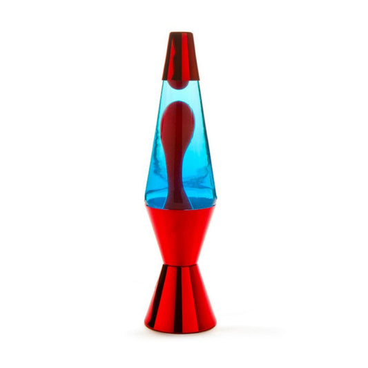 Red/Red/Blue Metallic Diamond Motion Lamp - 20oz Wax & Liquid