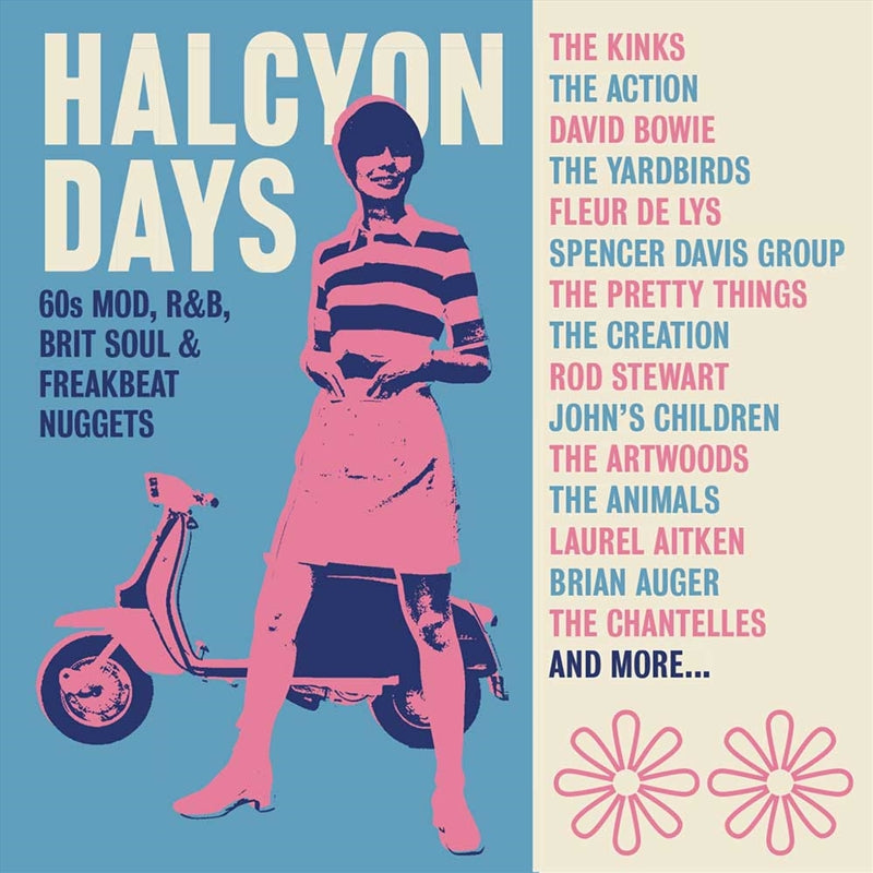 CD Album: Halcyon Days 60s Mod R&B Compilation - Various Artists