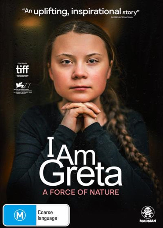 I Am Greta DVD - Documentary on Climate Activist Greta Thunberg, 1 Unit