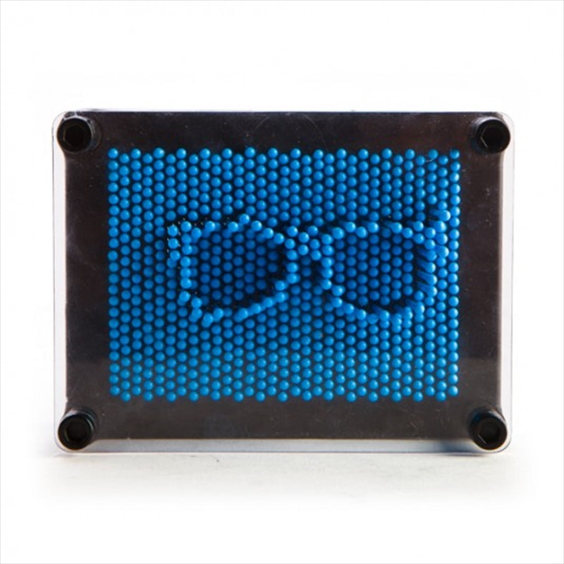 Bright Blue Pin Art - Instant 3D Art, Colourful Desktop Classic - SuperSaverAU - view 1