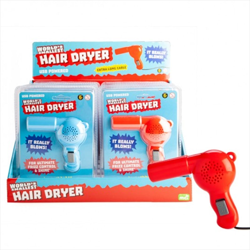 USB-Powered Mini Hair Dryer - Ultimate Frizz Control & Shine, 1.5m Cable, 2 Colors - SuperSaverAU - view 1