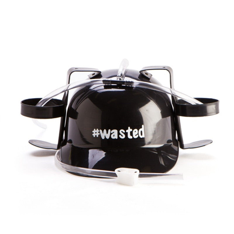 #wasted Black Drinking Hat - Stylish Design for Fun Party Photos