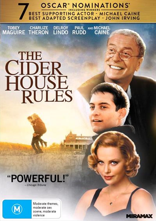 Cider House Rules DVD - Oscar Winner Adaptation, Family & Love Story