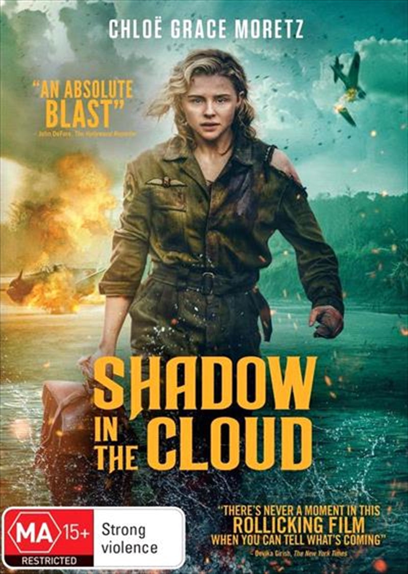 Shadow In The Cloud DVD - WWII Pilot Thriller with Evil Presence, 1 Disc