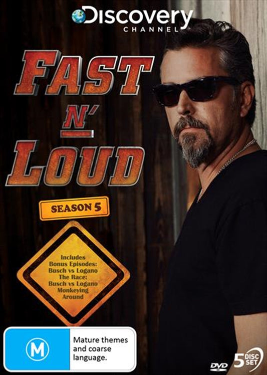 Fast N' Loud - Season 5 DVD - Richard Rawlings Builds Custom Hot Rods