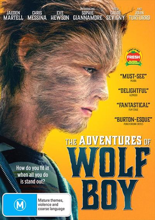 Adventures Of Wolfboy DVD - Coming-of-Age Story with Unique Message
