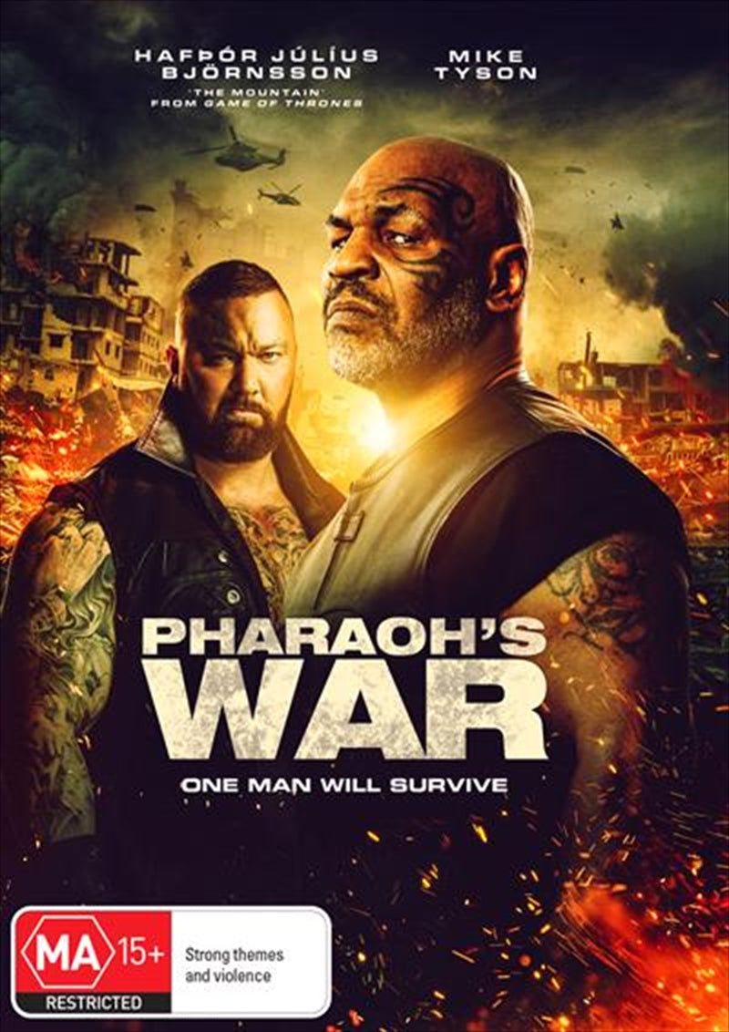 Pharaoh's War DVD - Action Adventure with Mike Tyson, Egyptian Refugees, 1 Disc