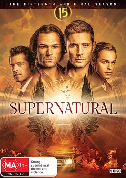 Supernatural - Season 15 DVD - Epic Journey of the Winchester Brothers