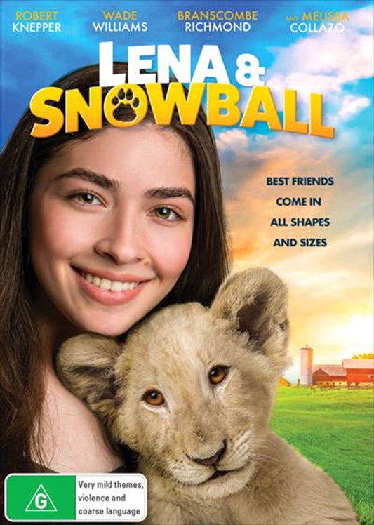 Lena and Snowball DVD - Heartwarming Adventure with Cuddly Lion Cub