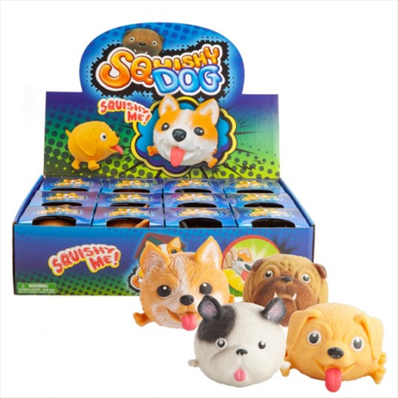 Squishy Dog Stress Relief Toy - Soft Silicone, Assorted Designs (Random) - SuperSaverAU - view 1