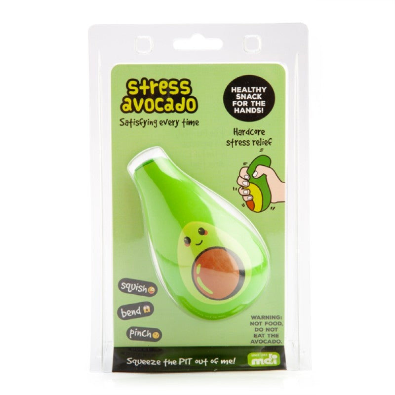 Stress Avocado Ball - Stress Relief Toy, Fun Design, 1 Piece - SuperSaverAU - view 1