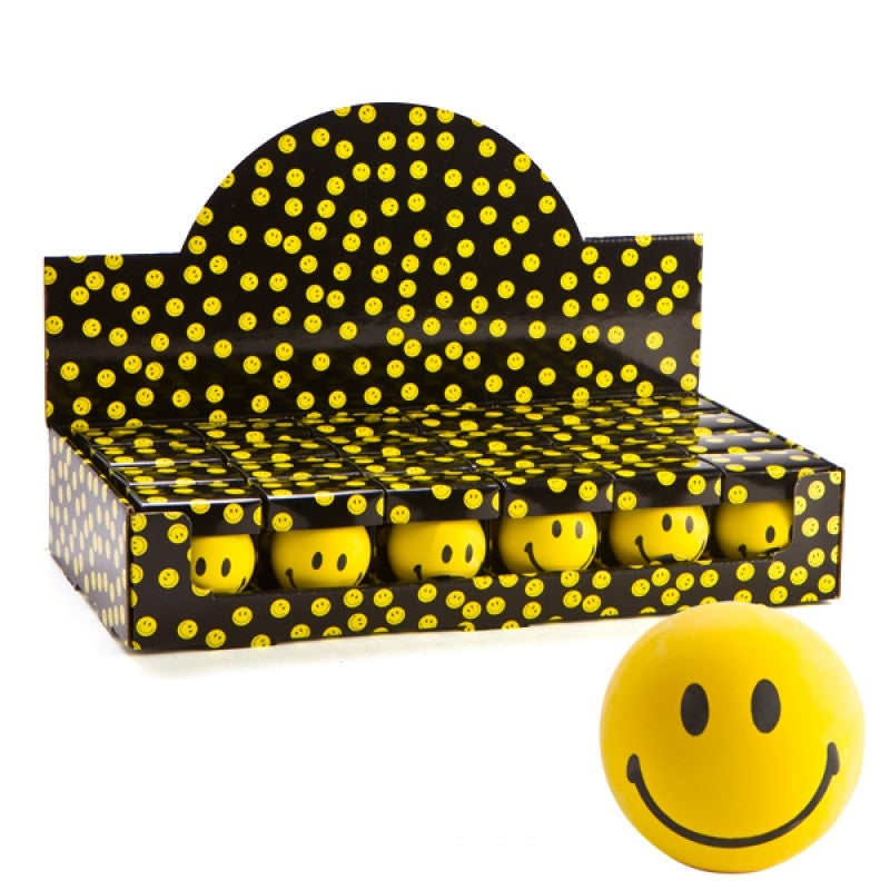 Premium Smiley Face Stress Ball Single Unit - SuperSaverAU - view 1