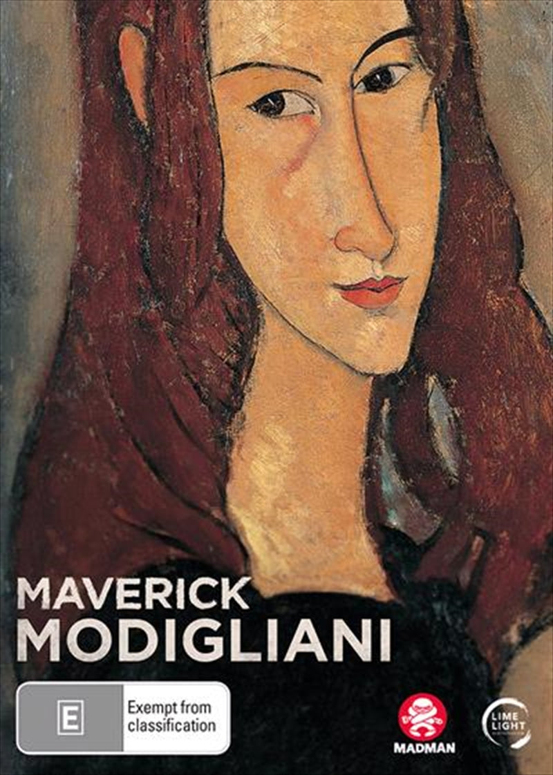 Maverick Modigliani DVD - Centenary Cinema Event on Avant-Garde Artist