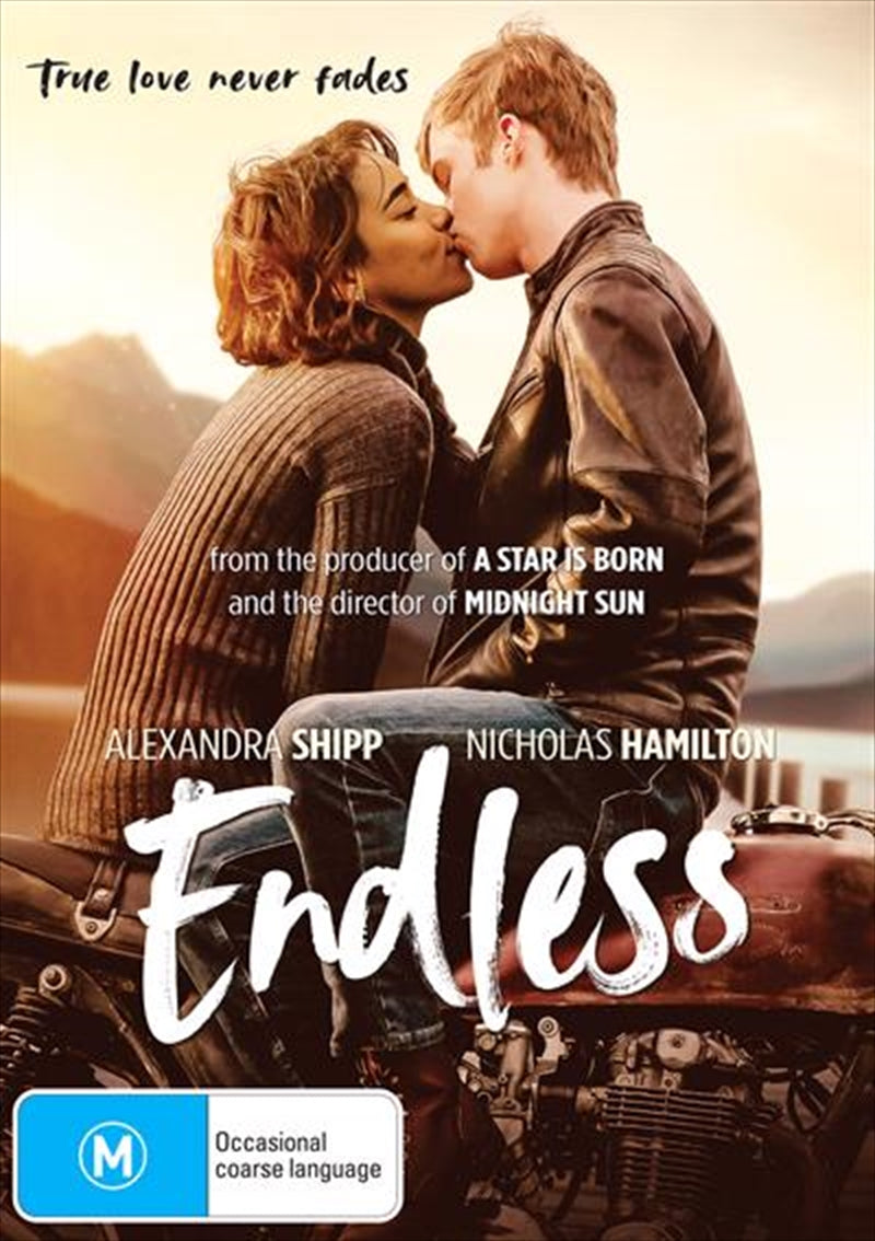 Endless DVD - Love Story Starring Alexandra Shipp, Nicholas Hamilton, Famke Janssen