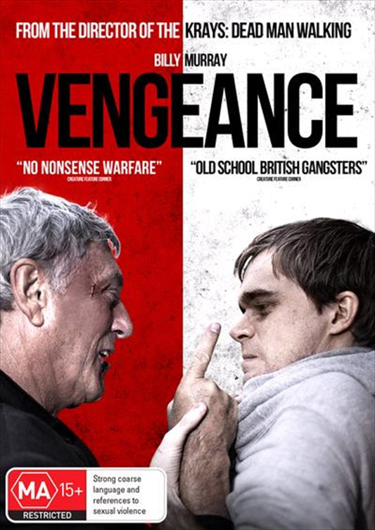 Vengeance DVD - Eric Williams' Thrilling Escape Drama, 27 Years on the Run