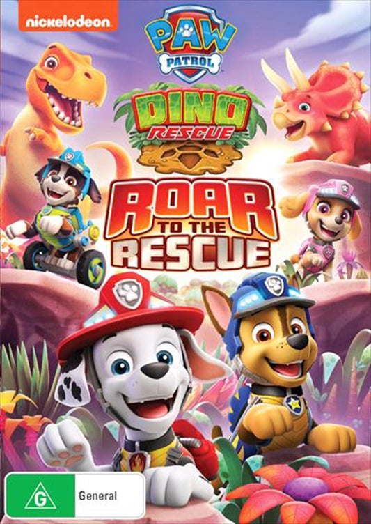 Paw Patrol Dino Rescue Roar To The Rescue DVD - Exciting Dino Adventures